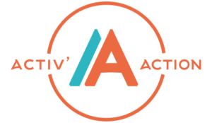 Logo Activ'Action sur fond transparent
